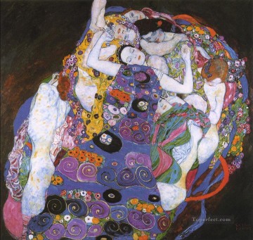  klimt deco art - The Virgin Gustav Klimt